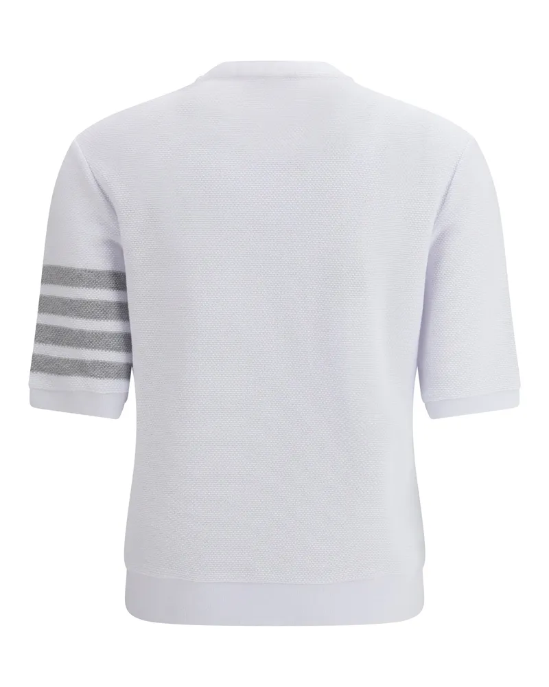 Thom Browne Women's Cotton T-Shirt White T-Shirts And Polos White
