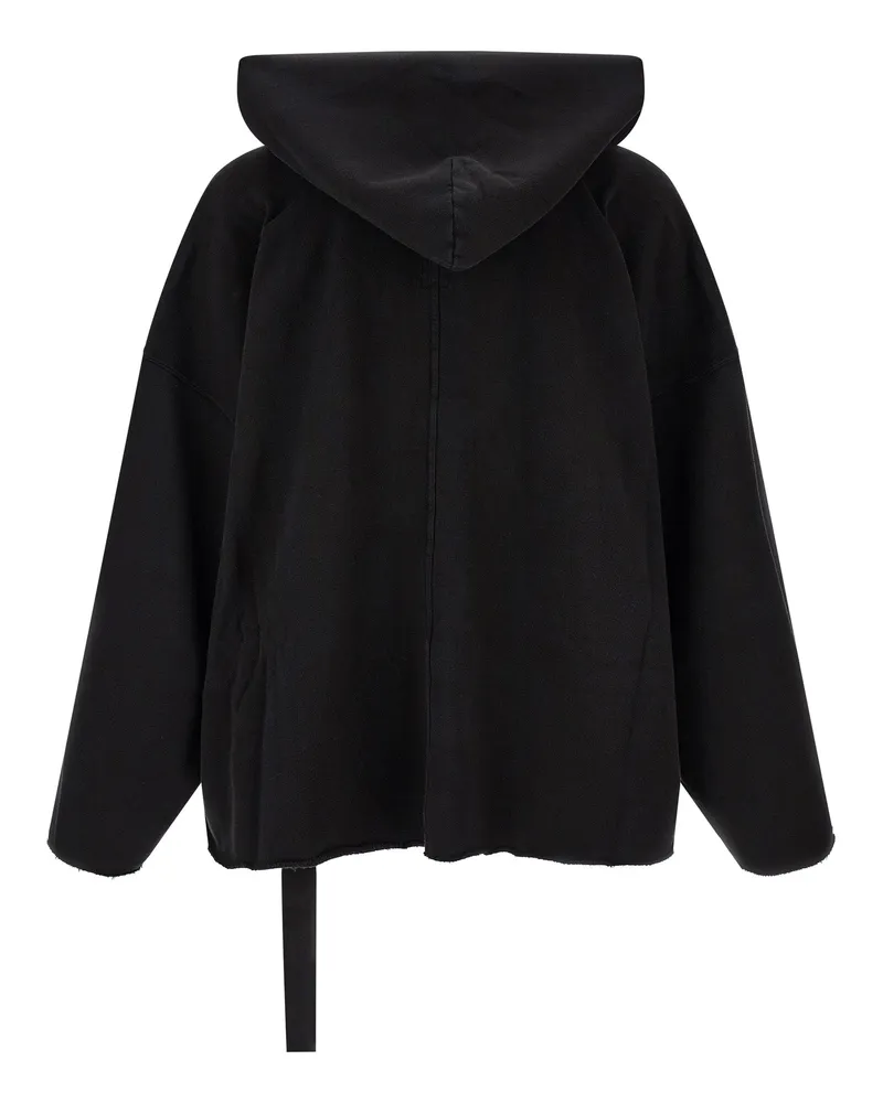 DRKSHDW by Rick Owens Men's Black Cotton Sweatshirt Clothing Black