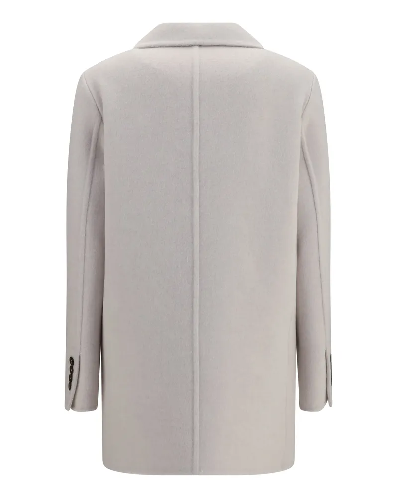 Brunello Cucinelli Wool and Cashmere Blazer — Beige Chiglia