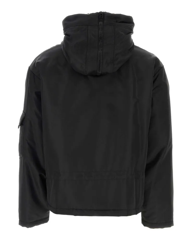 Moschino Men's Black Nylon Padded Jacket 1555 Giubbini Black