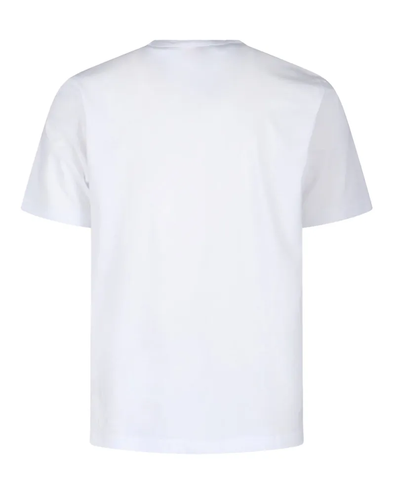 Diesel Men's T-Shirt Norm Iod Off White Off-White Cotton T-Shirts Off/white And Polos White