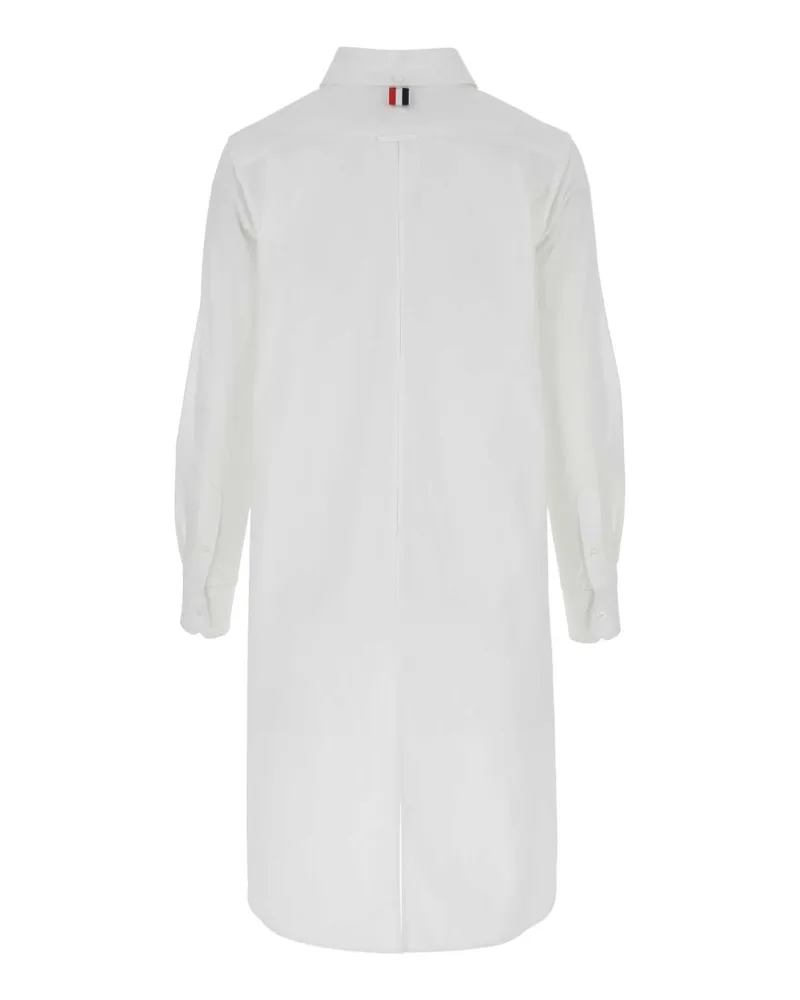 Thom Browne 100 Exterior: Cotton Camicie Shirt White