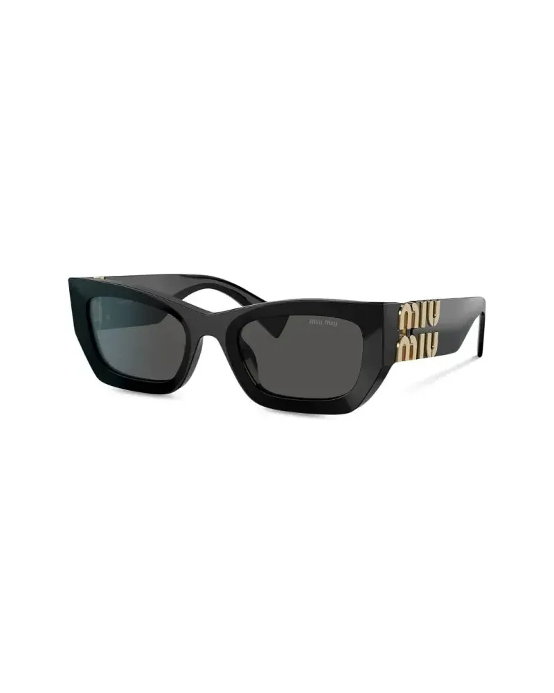 Miu Miu SMU09WC053E1AB Cat-Eye Sunglasses — Gray Gray