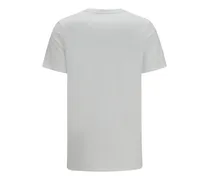 Women's Cotton Logo T-Shirt Blanc-Noir T-Shirts Blanc/noir And Polos