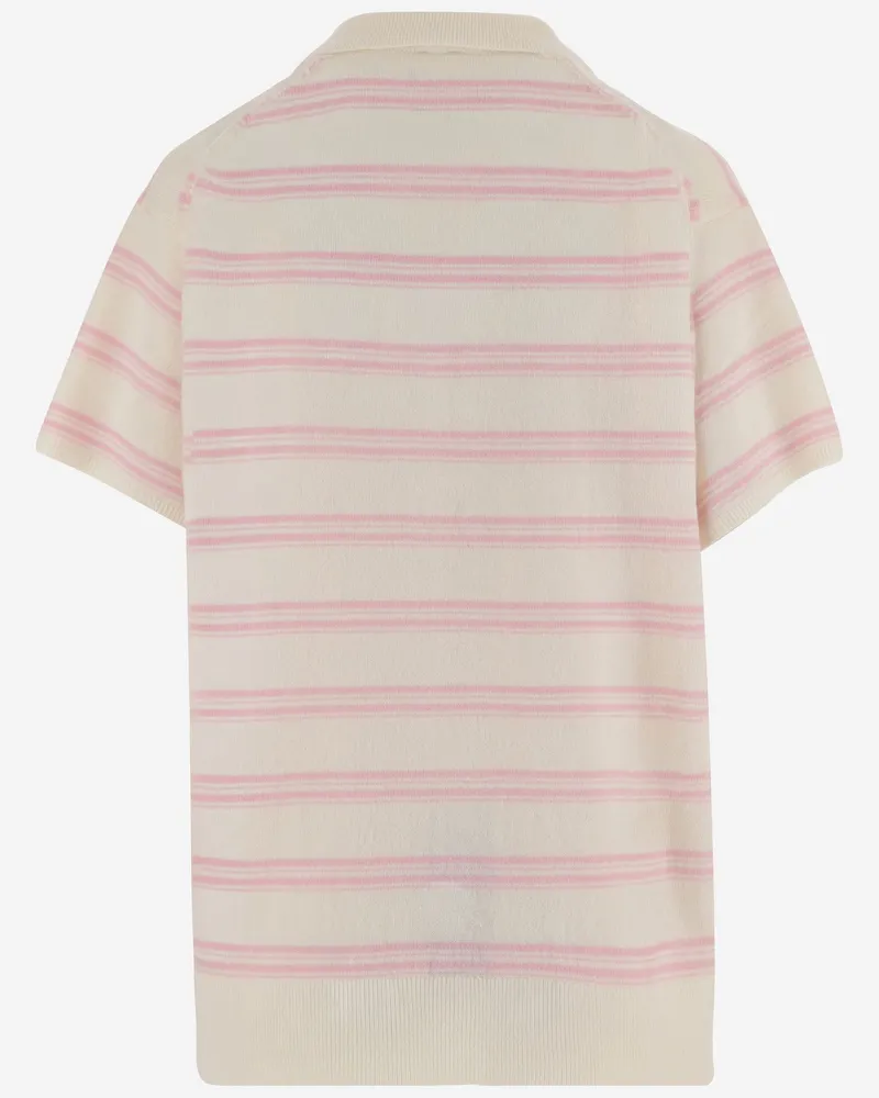The Garment Women's T-Shirt Striped Wool-Cashmere Multicolour T-Shirts & Jerseys Multicolor