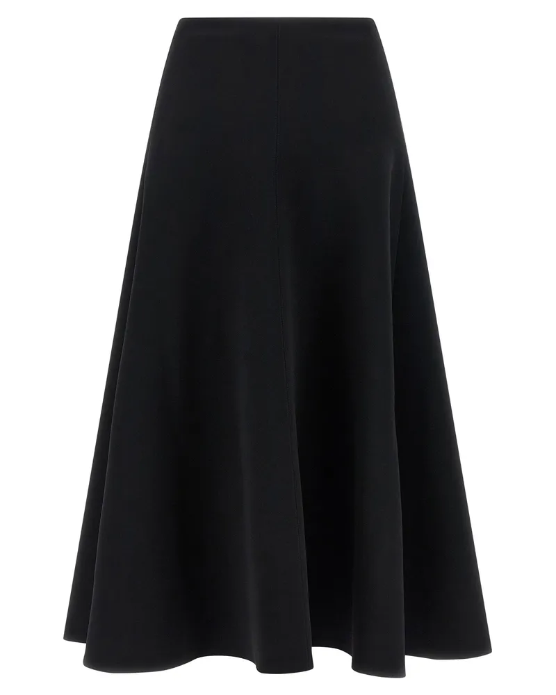 Jacquemus La Jupe Triangle Skirt — Black Black