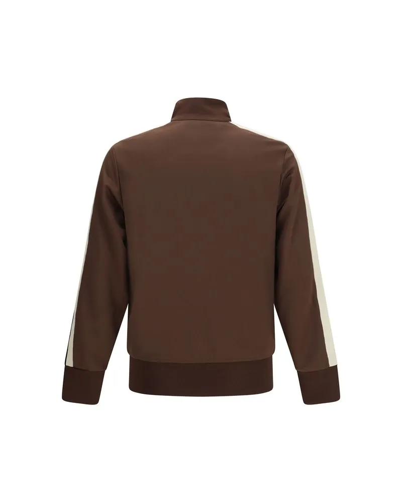 Palm Angels Men Brown Polyester Shell Jacket Clothing Brown