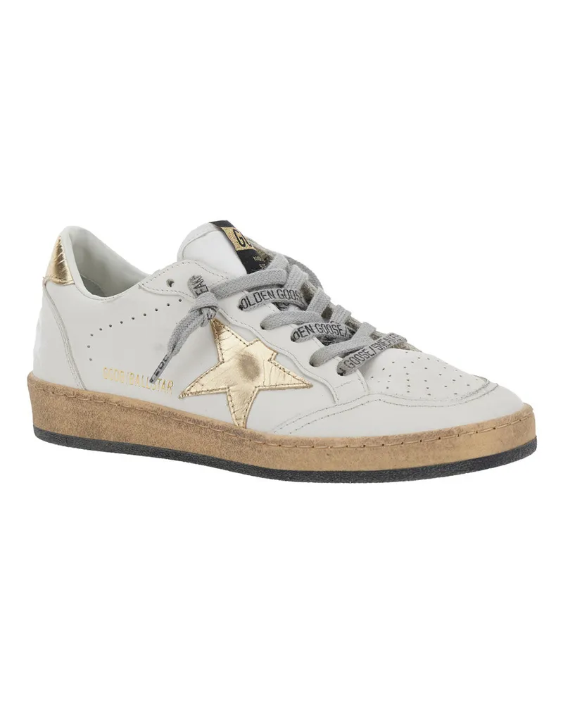 Golden Goose Ballstar Sneaker — White White