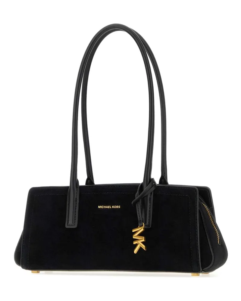 Michael Kors Women's Black Suede Shoulder Bag Borse A Mano Black