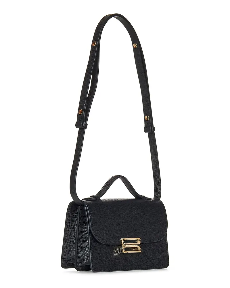 Victoria Beckham Women's Shoulder Bag Mini Dorian Black Calfskin Black