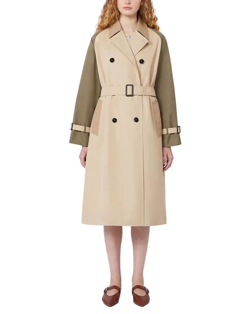 Weekend Max Mara Trench Coat — Beige Beige