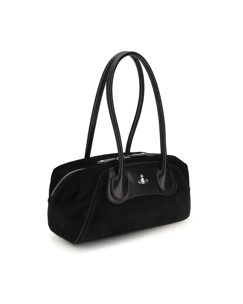 Vivienne Westwood Shirley Shoulder Bag — Black Black