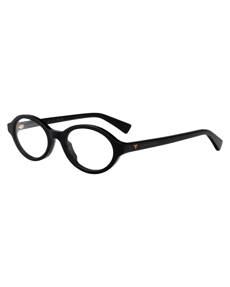 Bottega Veneta Women's Sunglasses Bv1367o Black-Black-Transparent Acetate Glasses & Frames Black/black/transparent Black