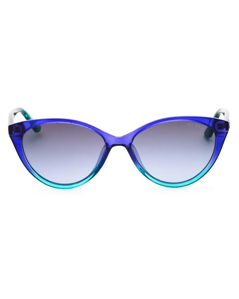 Guess Women's Gu8291 Sunglasses Blue Blue