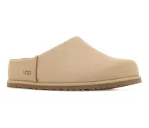 Women's Sand Leather Otzo Slippers Mustardseed Flat Shoes