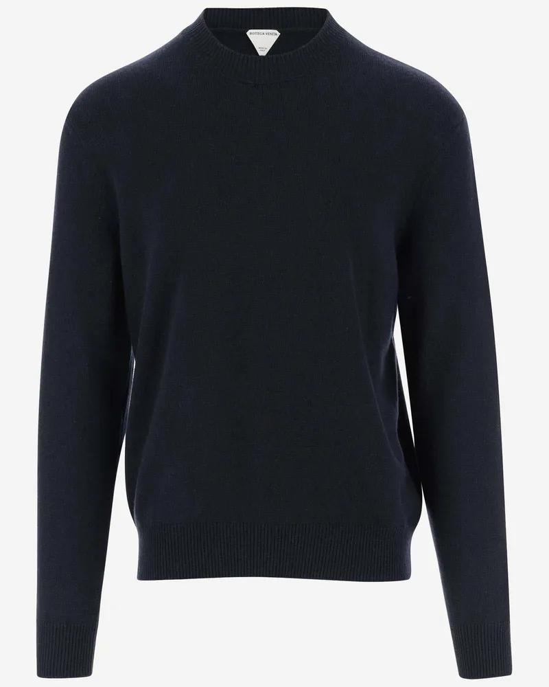Bottega Veneta Men's Cashmere Sweater Navy Navy