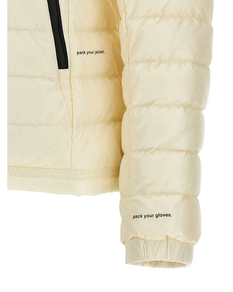 Moncler Walibi Down Jacket — Cream Cream