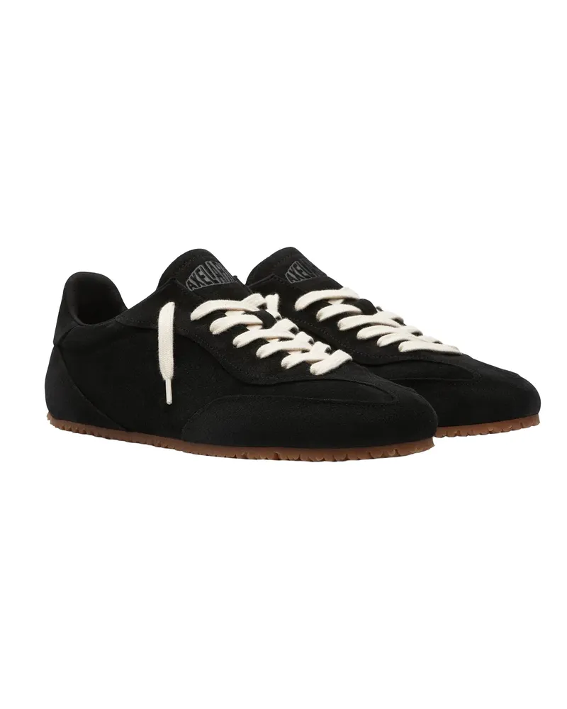 Axel Arigato Women's Sneakers Daze Runner Black-Gum Suede Trainers Black/gum Black
