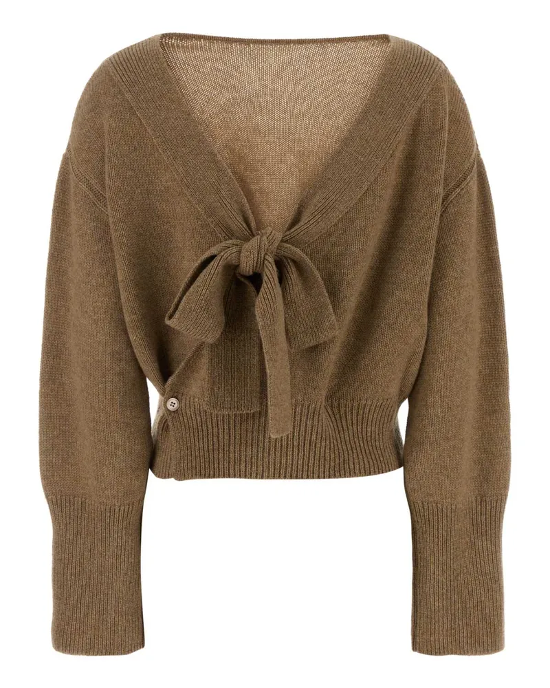 Ermanno Scervino Scollo Sweater — Beige Beige