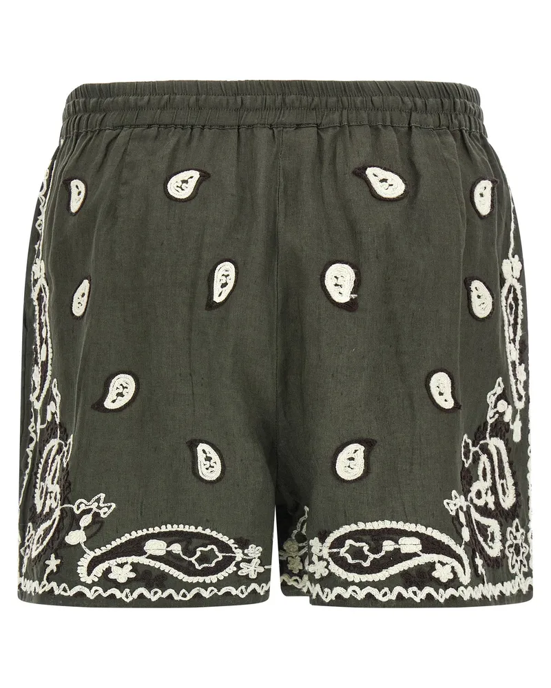 P.A.R.O.S.H. P.A.R.O H. Beach26 Shorts — Olive Olive