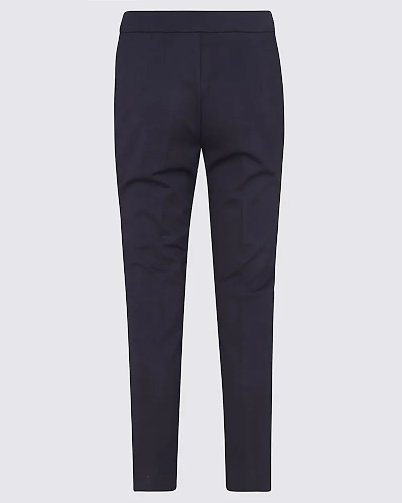 Max Mara Women's Trousers Navy _vi Pa Ea Navy