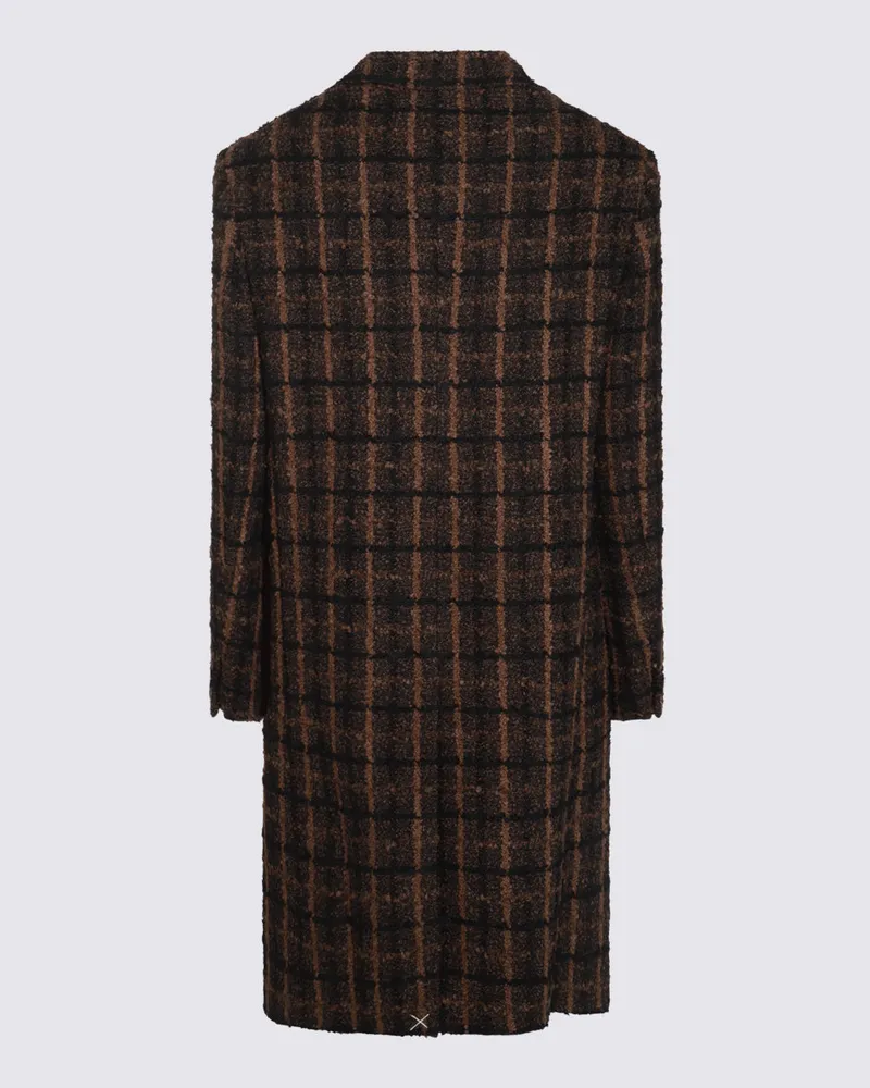 Versace Men's Coats Brown _wv Wm Pa Brown