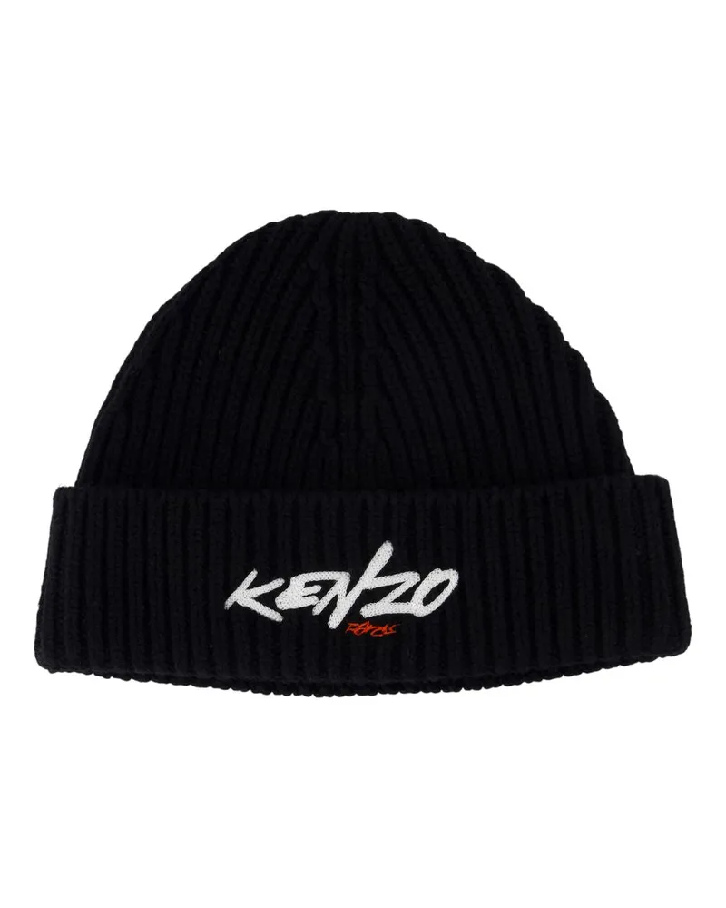 Kenzo Unisex Beanie -  Nylon Black Accessories Hats Black