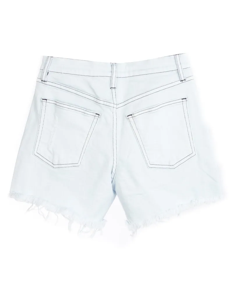 3x1 Adeliadestroy Cotton Elastane Short White
