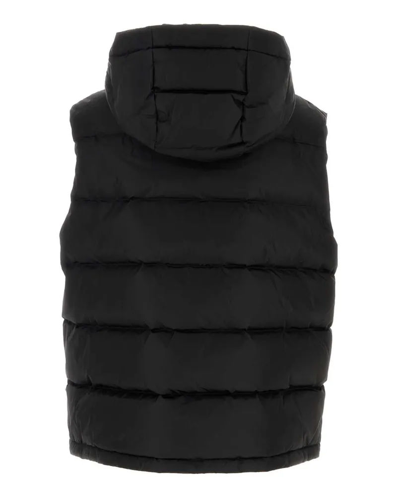 Valentino Garavani Men's Black Nylon Vest Nero Piumini Black