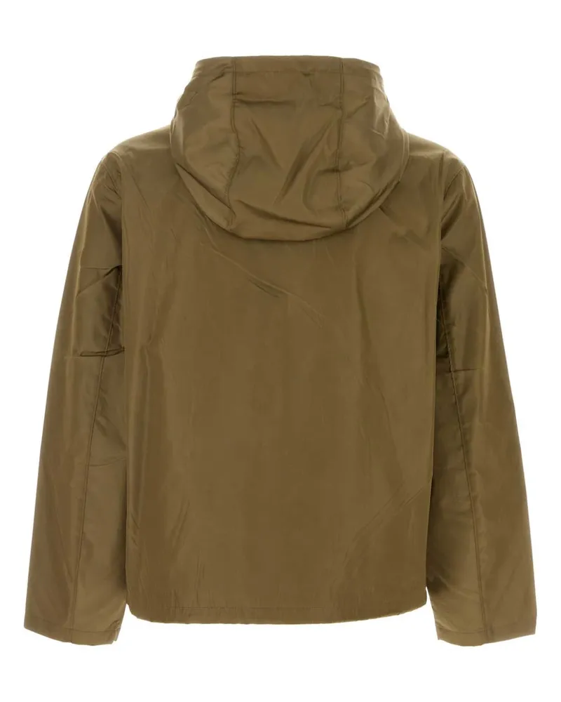 Prada Men's Mud Re-Nylon Jacket Oliva Exterior: Giubbini Green