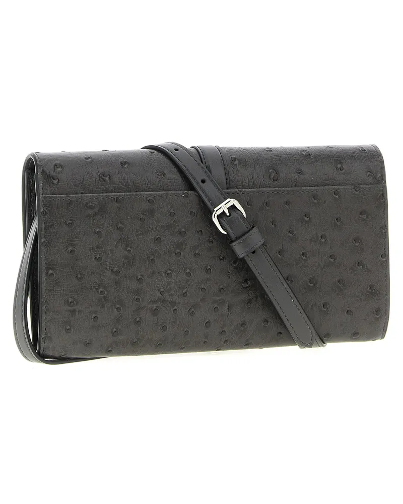 Stella McCartney Women's Black Polyamide Cardholder Accessory Black