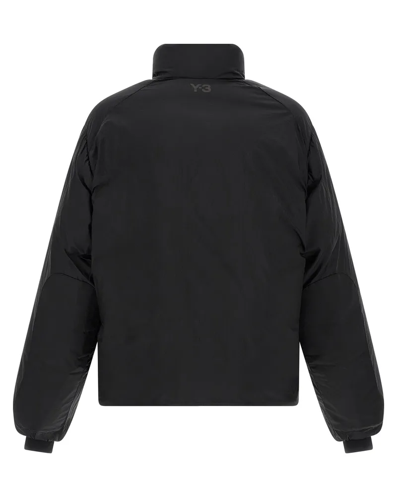 Y-3 Men's Black Polyamide Shell Jacket Clothing Black