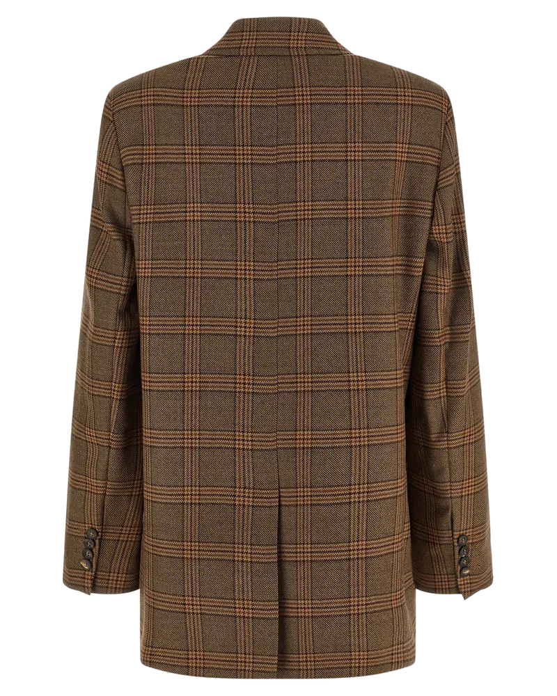 Max Mara Women's Brown Wool Blazer Clothing Brown