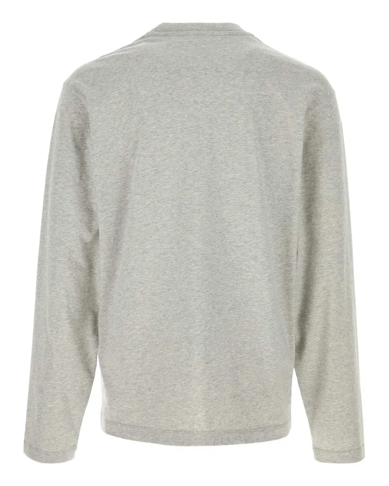 Jil Sander Men's Grey Cotton T-Shirt Set Cotone Gray