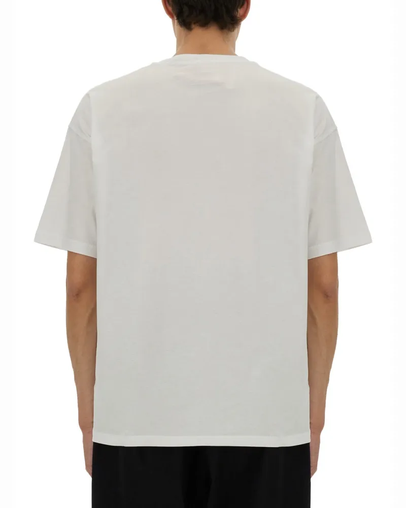 Diesel Cotton T-Shirt — White White