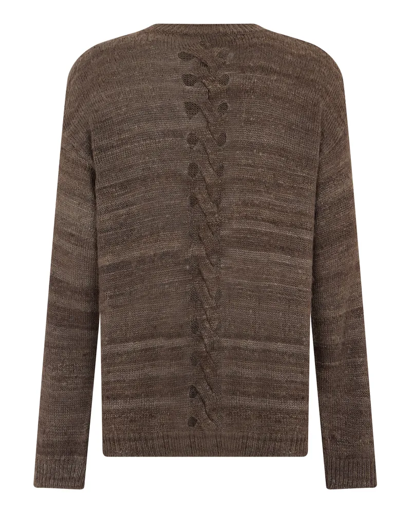 Our Legacy Men's Sweater Silk Brown Sweatshirts Brown