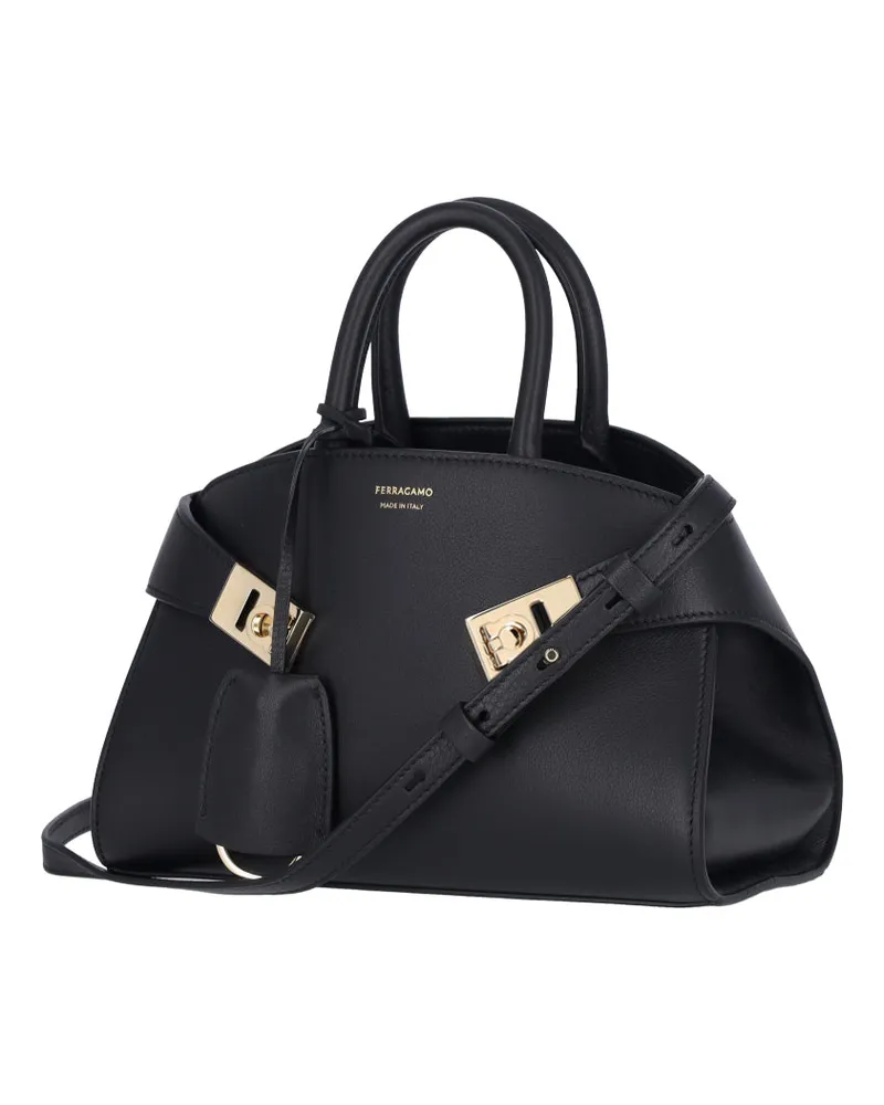 Ferragamo Women's Bags Black Calf Leather Black