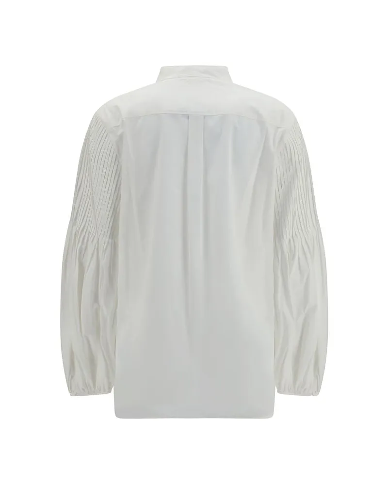 Max Mara Women's White Cotton Blouse White