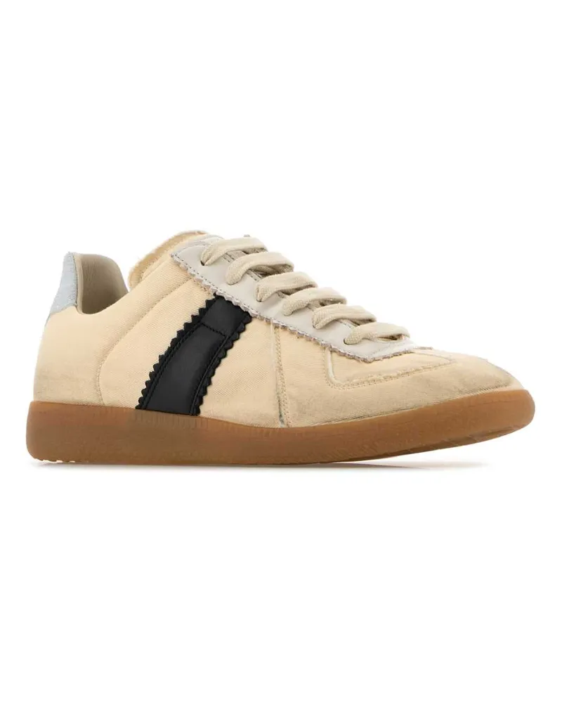 Maison Margiela S58ws0259p8153 Ha771 Blackvintageyellowvintage Sneaker Beige