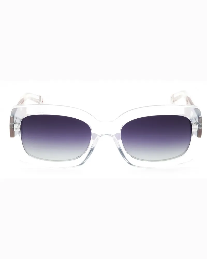 Fila Women's Sfi283 Sunglasses Clear Clear