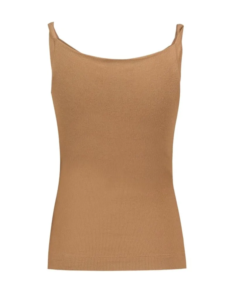Vivienne Westwood Women Anna Top Viscose Brown T-shirts Brown