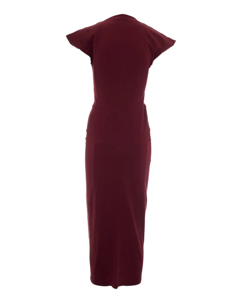 Isabel Marant Women's Dress Nadra Dark Burgundy Cotton Evening Suits Burgundy