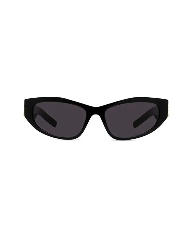 Givenchy Unisex Sunglasses Black Acetate Black