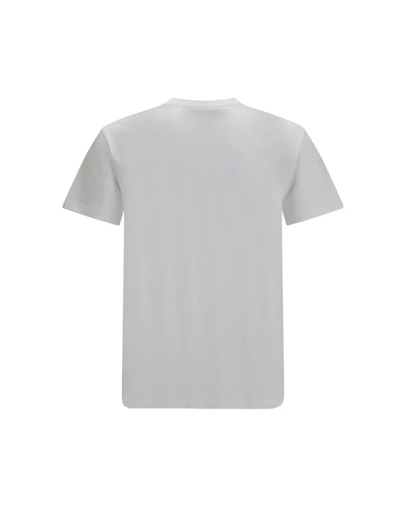 Valentino Garavani Men's White Cotton T-Shirt White