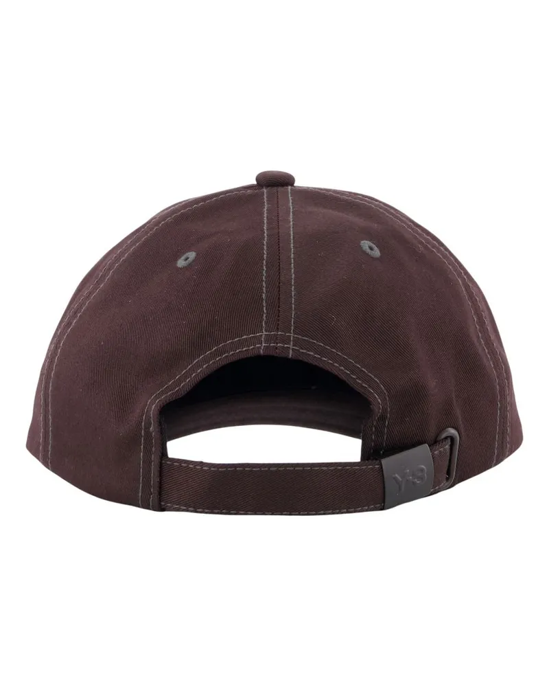 Y-3 Unisex Dad Cap -  Synthetic Burgundy Accessories Hats Burgundy