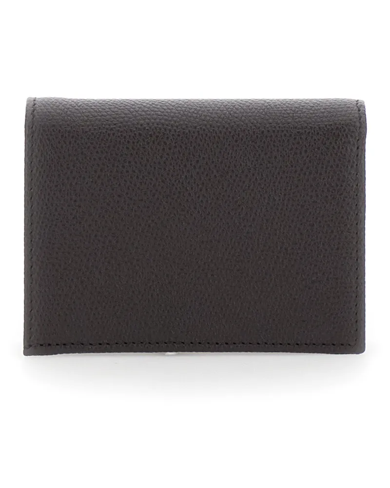 Valentino Garavani Women's Flap Wallet Brown Leather Calf Brown
