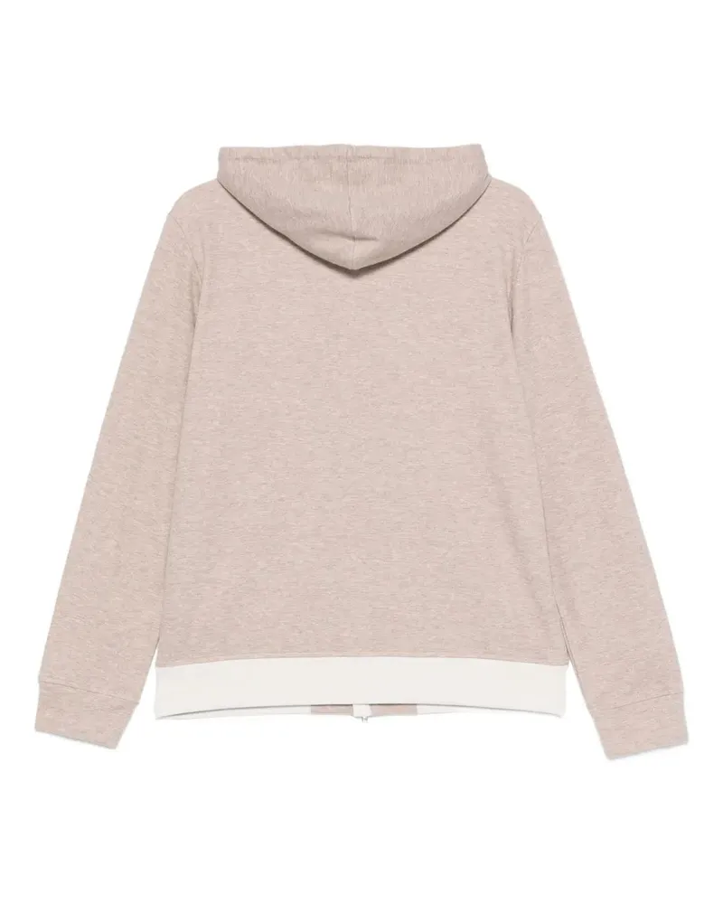Doriani Women's Cashmere Hooded Cardigan Aw25 W Beige