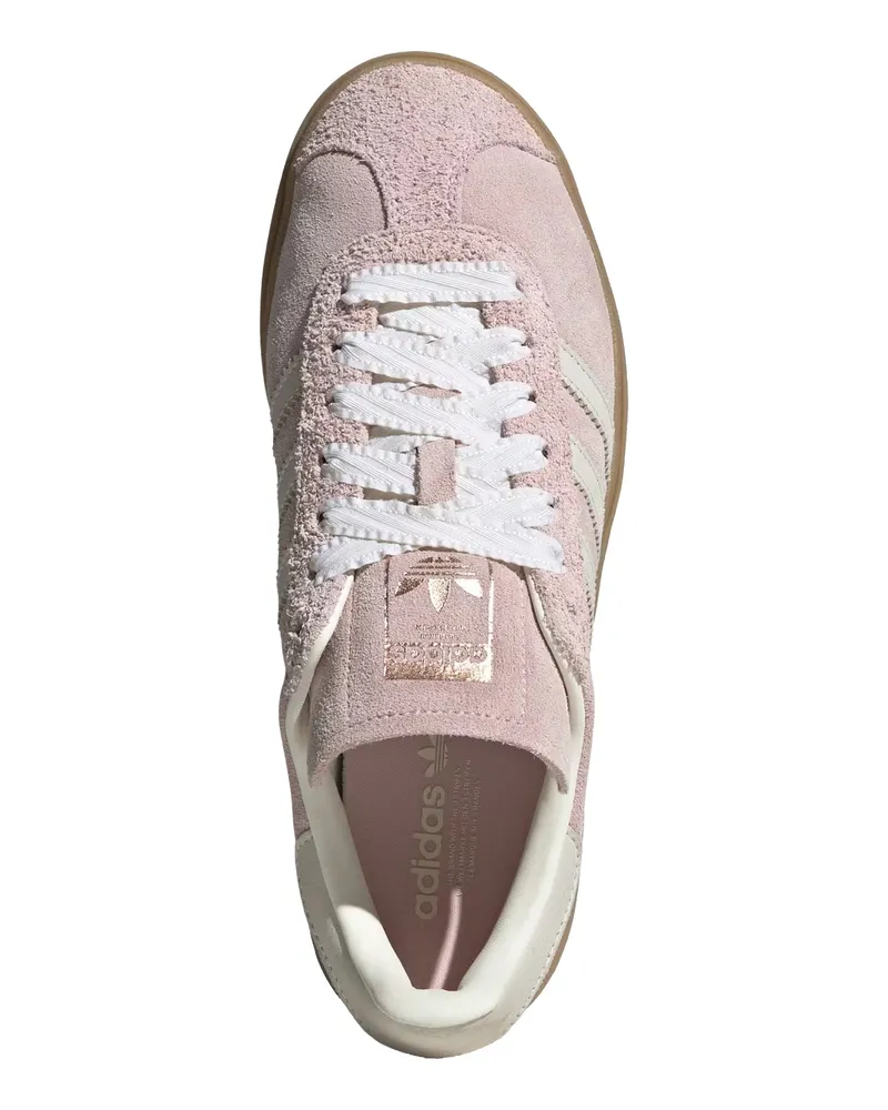 adidas Women's Sneakers Gazelle Bold Sandy Pink Pink-Off White-Copper Metallic Trainers Pink/off White/copper Pink