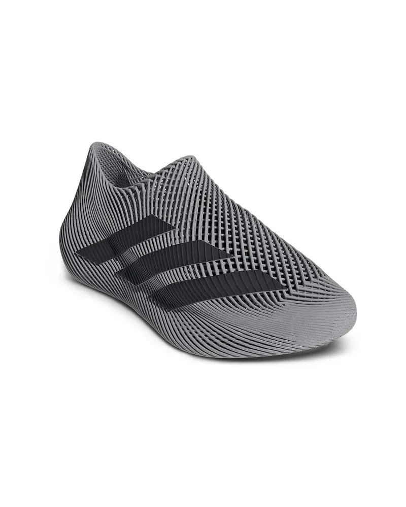 adidas Slip-On Grey Cage Construction Sneakers — Gray Gray