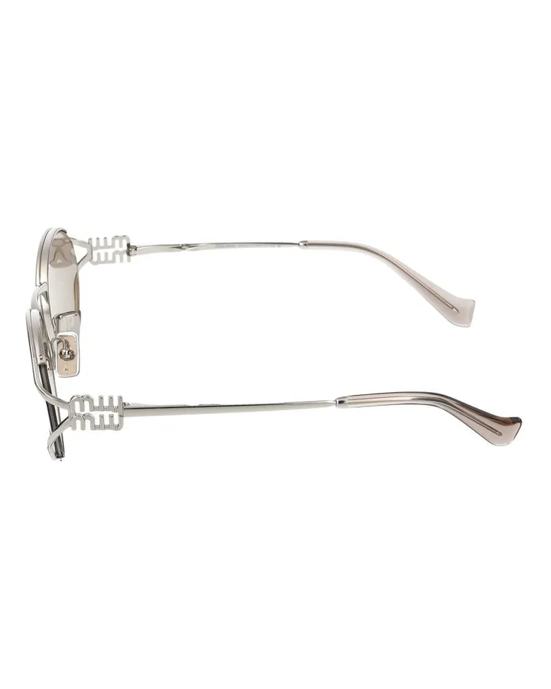 Miu Miu Women's Sunglasses Miu 0mu 52ys 1bc10f 21-125 Metal Silver